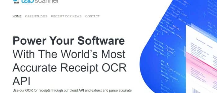 Try Tabscanner’s FREE Receipt OCR API