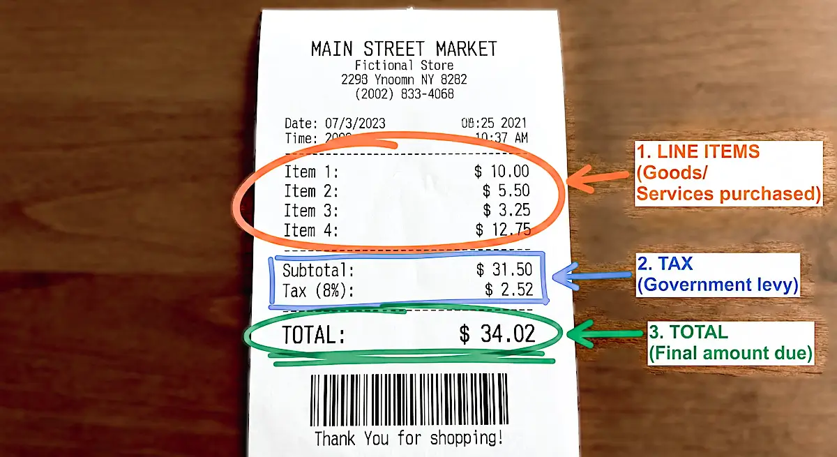 OCR extracts data from documents like receipts optical character recognition